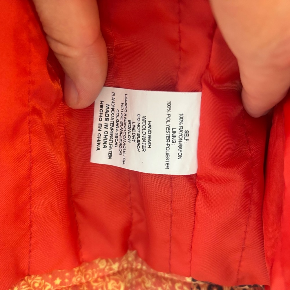 Patchwork Quilted Vest Grannycore Cottagecore Cozy - image 4